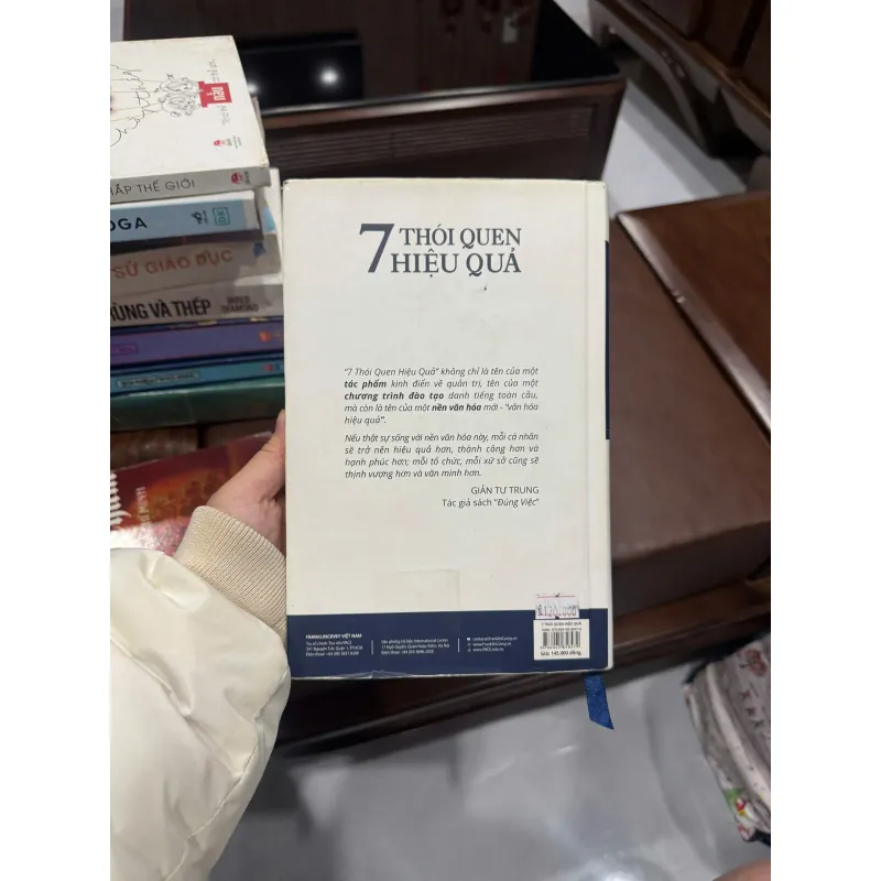 7 THÓI QUEN HIỆU QUẢ – CUỐN SÁCH THAY ĐỔI CUỘC ĐỜI HÀNG TRIỆU NGƯỜI- K4 1019951