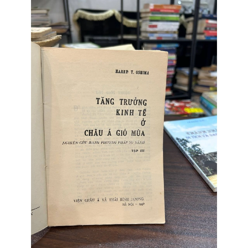 Tăng trưởng kinh tế ở Châu Á gió mùa - Harry T. Oshima 936731