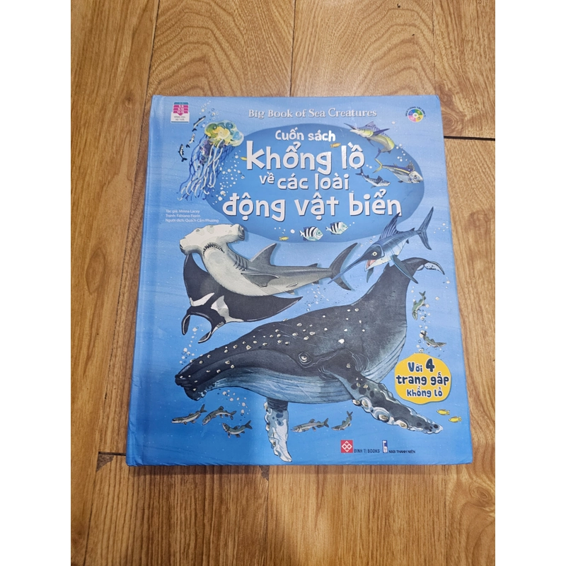 Cuốn sách khổng lồ về các loài động vật biển (bìa cứng)
90k 452639