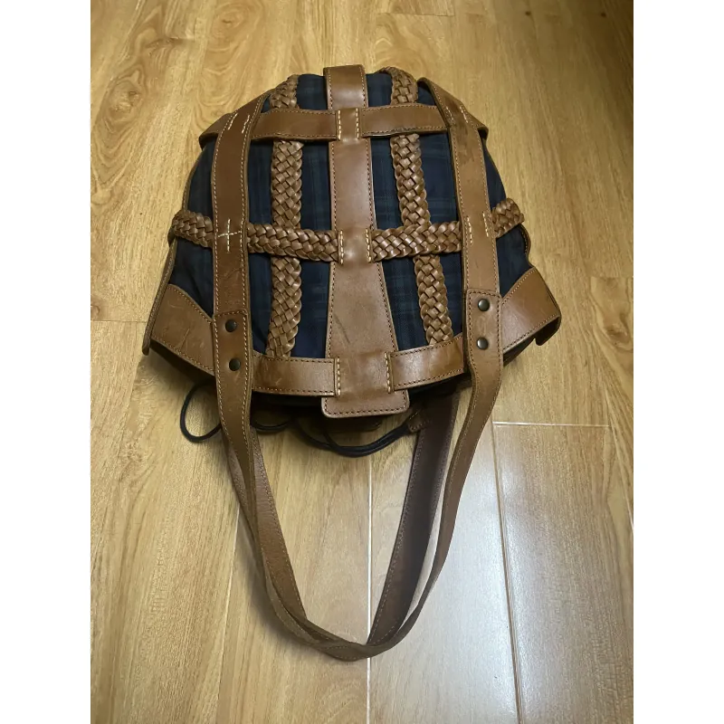 Túi tote nữ da mộc 2hand 927849