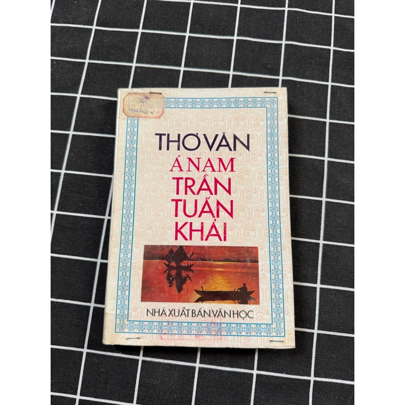 Thơ Văn Á Nam Trần Tuấn khải 545715