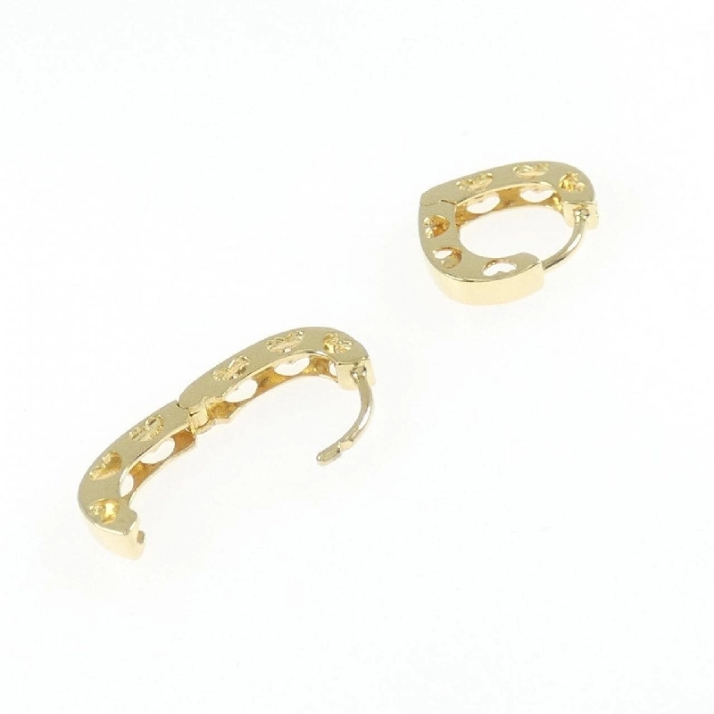 K18YG Bông tai kim cương hình trái tim 0.14CT - Hàng hiệu Chính hãng 868938