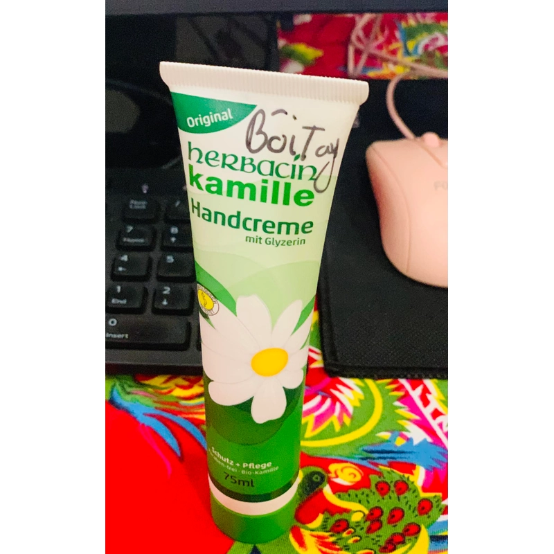 Kem dưỡng da tay Herbacin Kamille hoa cúc 75ml hàng xách tay Đức 457904