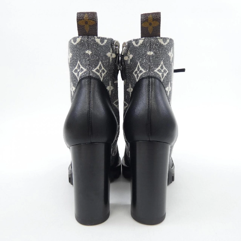Giày boot LOUIS VUITTON Monogram Denim - Hàng hiệu Authentic 827932