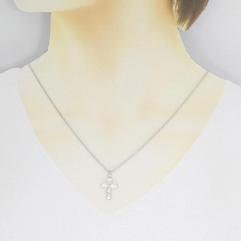 Bulgari Cross Small Necklace - Hàng hiệu Authentic 845784