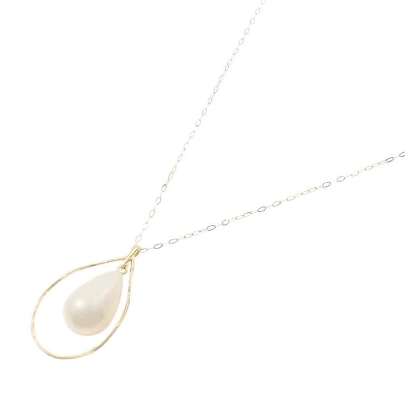 K18YG Mabe Pearl Necklace - Hàng hiệu Authentic 855737