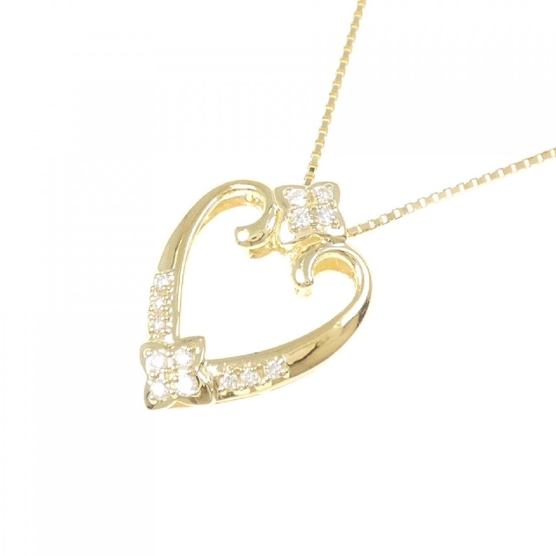 K18YG Dây chuyền kim cương 0.25CT - Hàng hiệu Authentic 861459