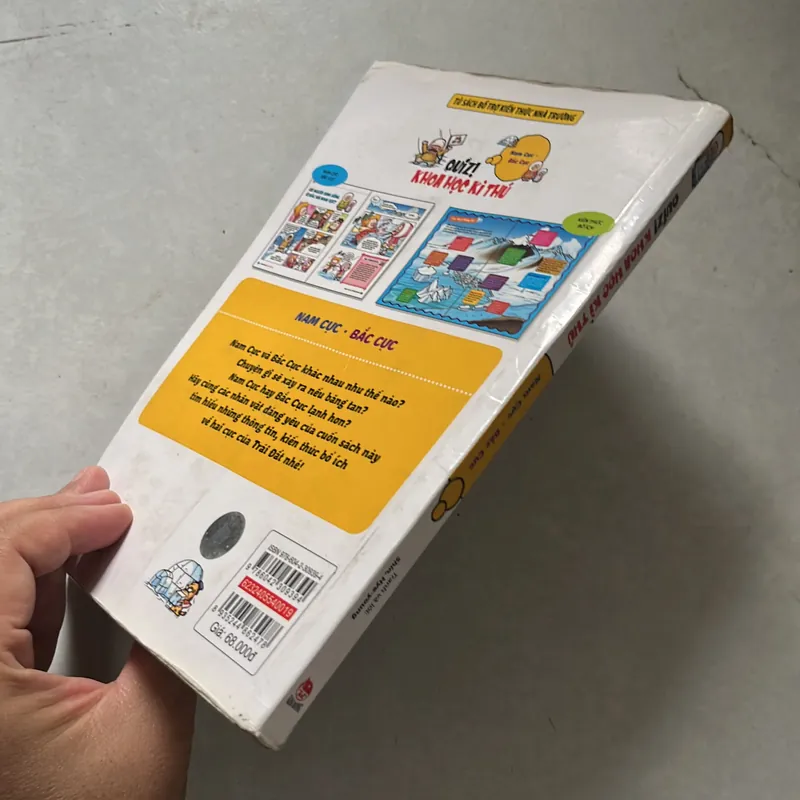 Quiz Khoa học kỳ thú - Bắc Cực Nam Cực 627402