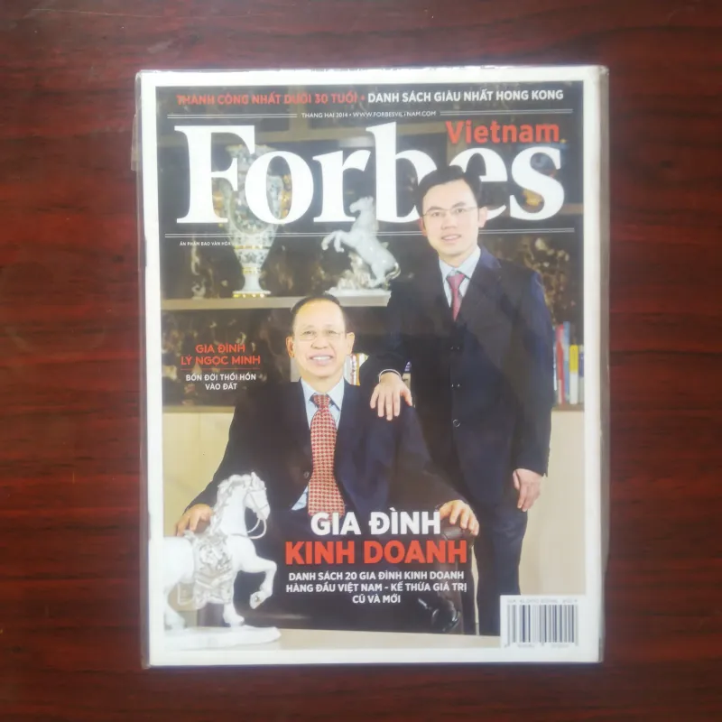 [Tạp Chí Kinh Tế] Forbes Vietnam (Số 09) Lý Ngọc Minh - Sáng Lập Công Ty Gốm Sứ Minh Long 972320