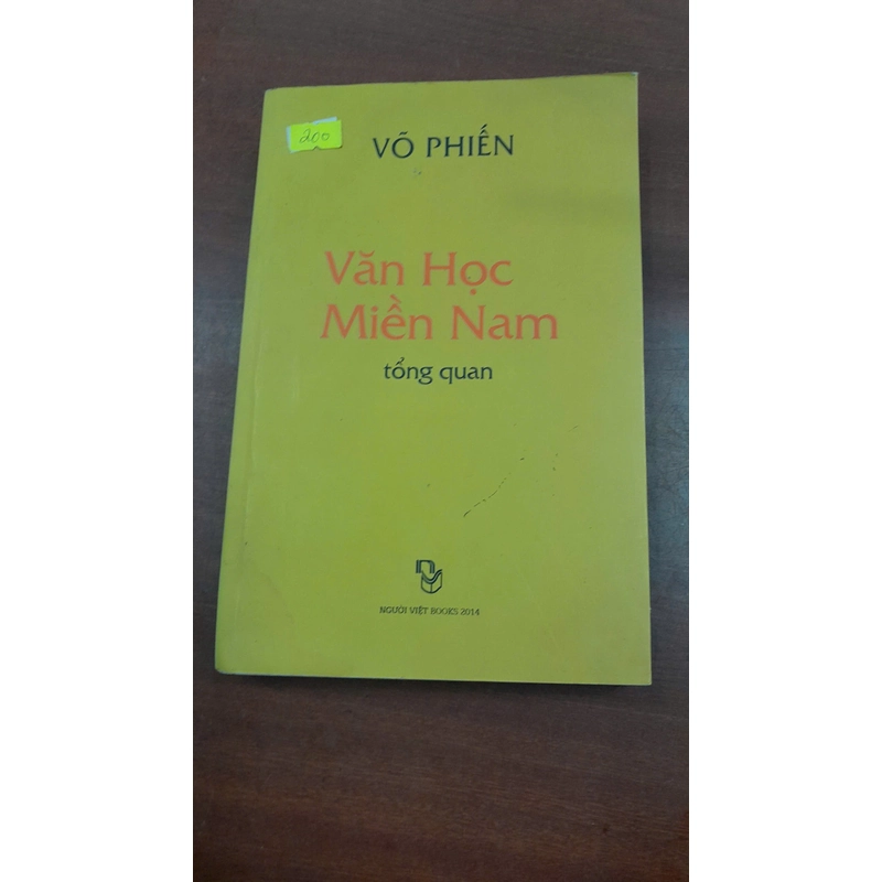 VĂN HỌC MIỀN NAM - VÕ PHIẾN 277205