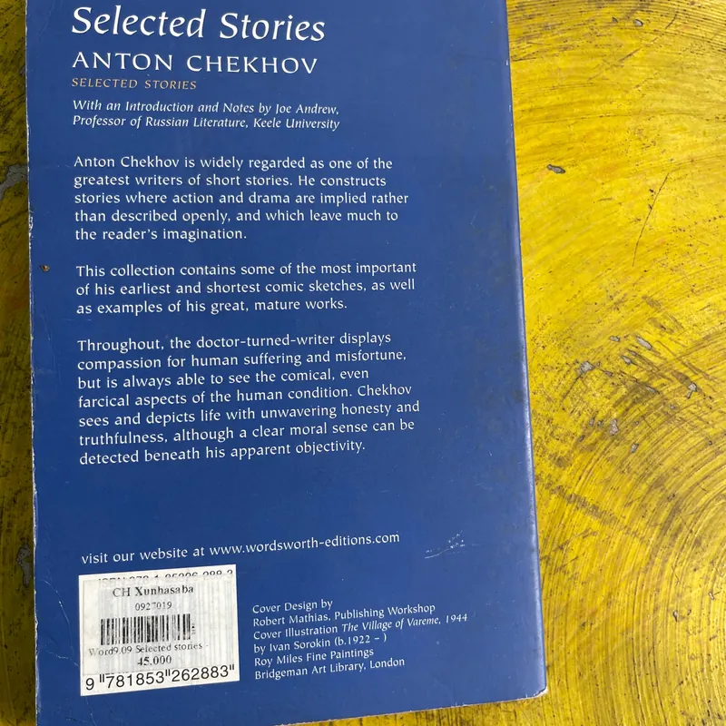 SELECTED STORY - ANTON CHEKHOV 561021