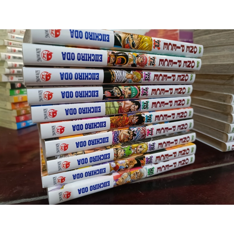 Combo 10 cuốn One Piece bìa áo tùy chọn 222554