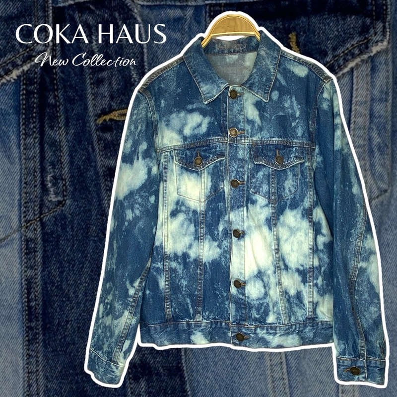 Denim jacket , wasing độc bản. 319770