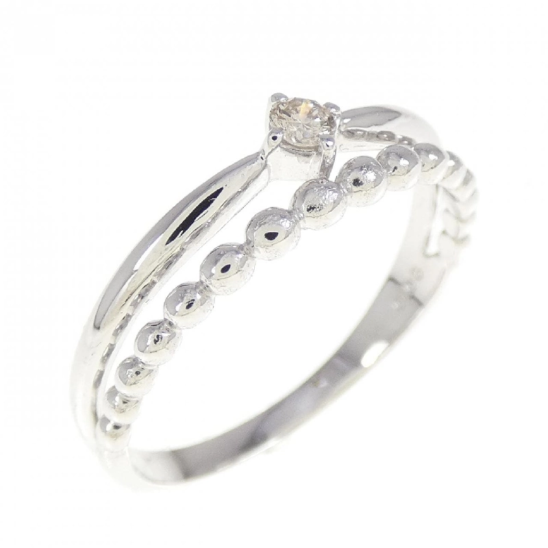 Nhẫn kim cương K10WG 0.06CT 670131