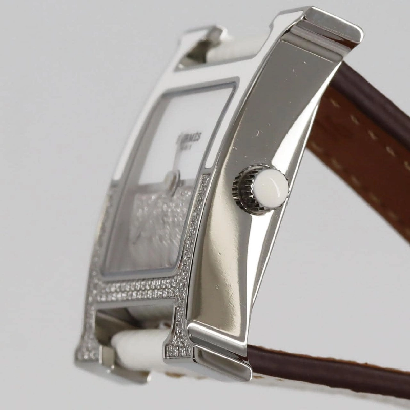 Đồng hồ H của Hermès H-Watch Double Jeu HH1.234 SS Quartz - Hàng hiệu Chính hãng 881959