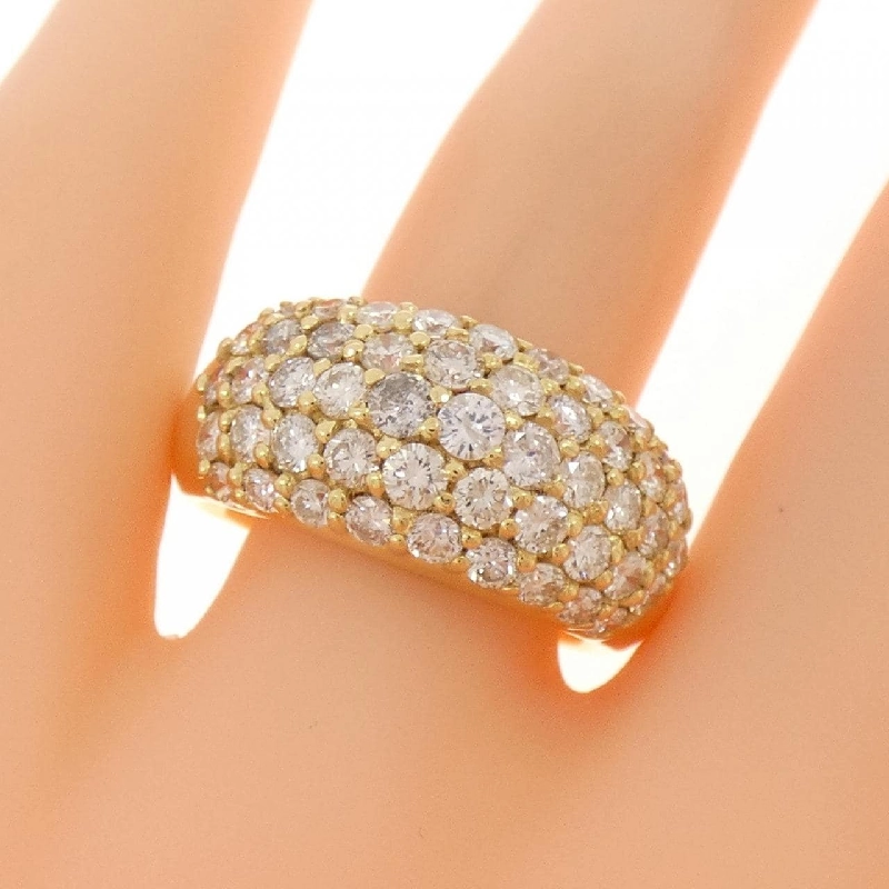 Nhẫn kim cương Pavé K18YG 2.085CT - Hàng hiệu Chính hãng 851732