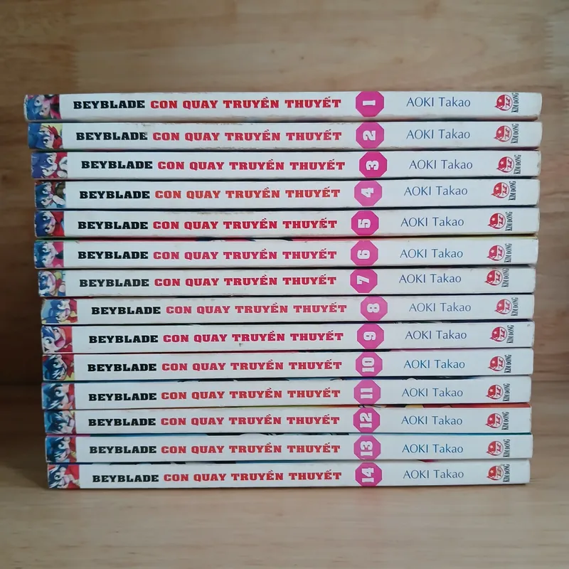 Truyện Tranh Beyblade Con Quay Truyền Thuyết (Bộ 14 Tập) - Aoki Takao 674409