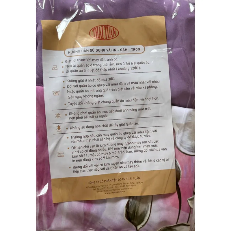 Vải áo dài lụa Thái Tuấn 575914