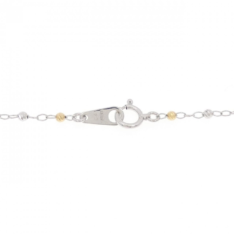 Dây chuyền kim cương ba màu K18 1.50CT - Hàng hiệu Authentic 848014