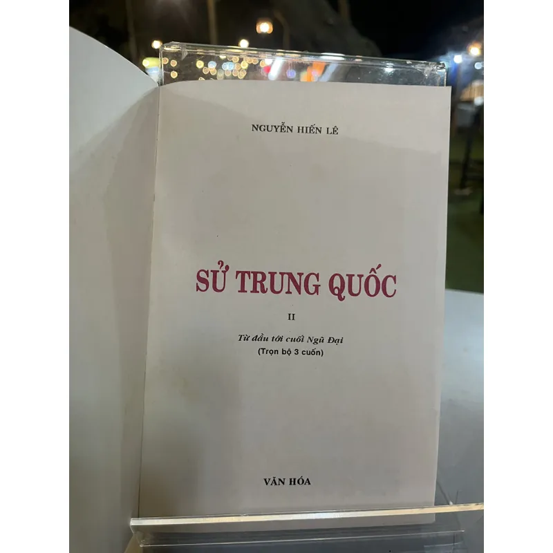 SỬ TRUNG QUỐC - NGUYỄN HIẾN LÊ 734926