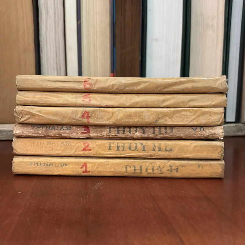 II Tựa sách: Thuỷ Hử - Thi Nại Am - Á Nam Trân Tuấn Khải (Dịch) - 1988 (Trọn bộ 6 tập) 435513