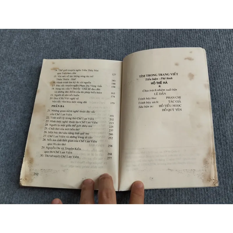 TÌM TRONG TRANG VIẾT - HỒ THẾ HÀ 570996
