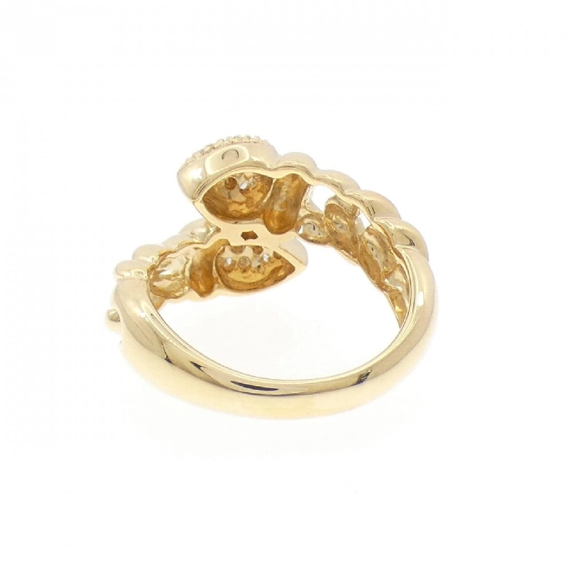 Nhẫn kim cương K18YG 0.35 - Hàng hiệu Authentic 854306