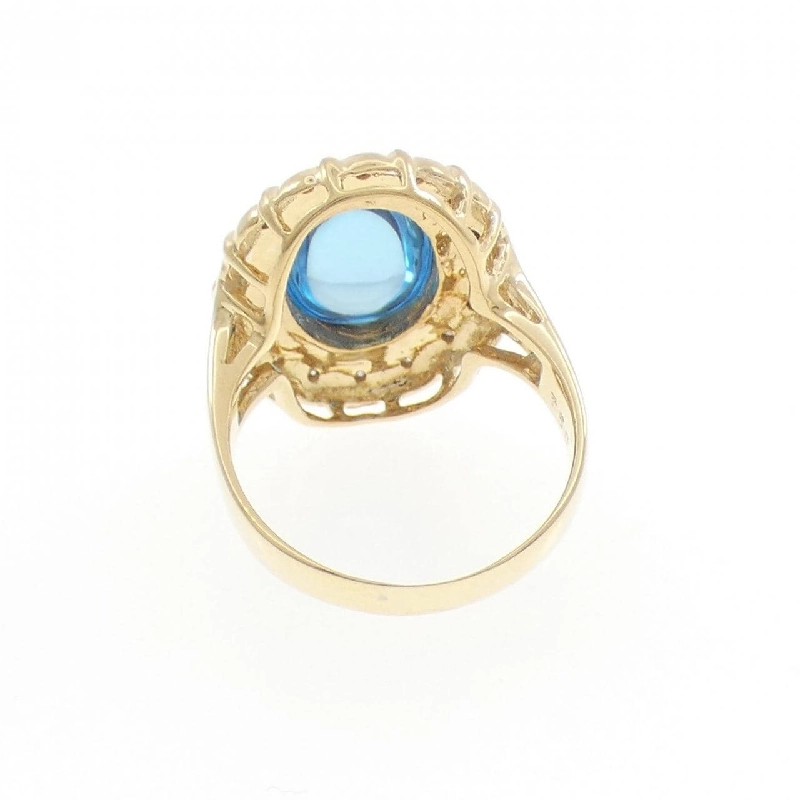 Nhẫn Blue Topaz 750YG/750WG - Hàng hiệu Chính hãng 851049