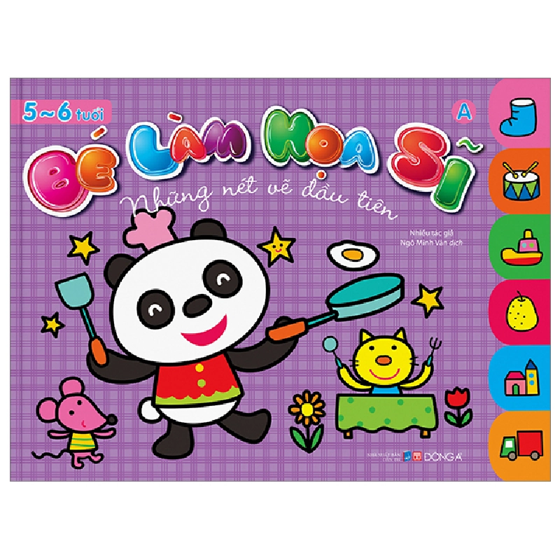 Bé Làm Họa Sĩ - Những Nét Vẽ Đầu Tiên - 5~6 Tuổi - Tập A (2023) - Nhiều Tác Giả 743367