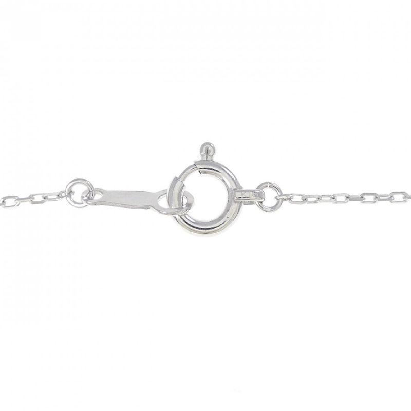 K18WG Hoa Đá Kim Cương Dây Chuyền 0.16CT - Hàng hiệu Chính hãng 857310