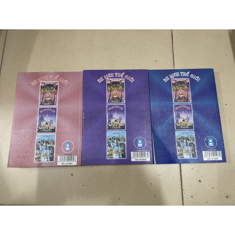 Du lịch thế giới gồm 3 cuốn - Du lịch châu Á - Du lịch châu Âu - Phi - Mỹ - Úc (c43) 717755