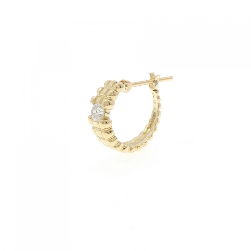 K18YG Bông tai kim cương 0.10CT một bên - Hàng hiệu Chính hãng 867474