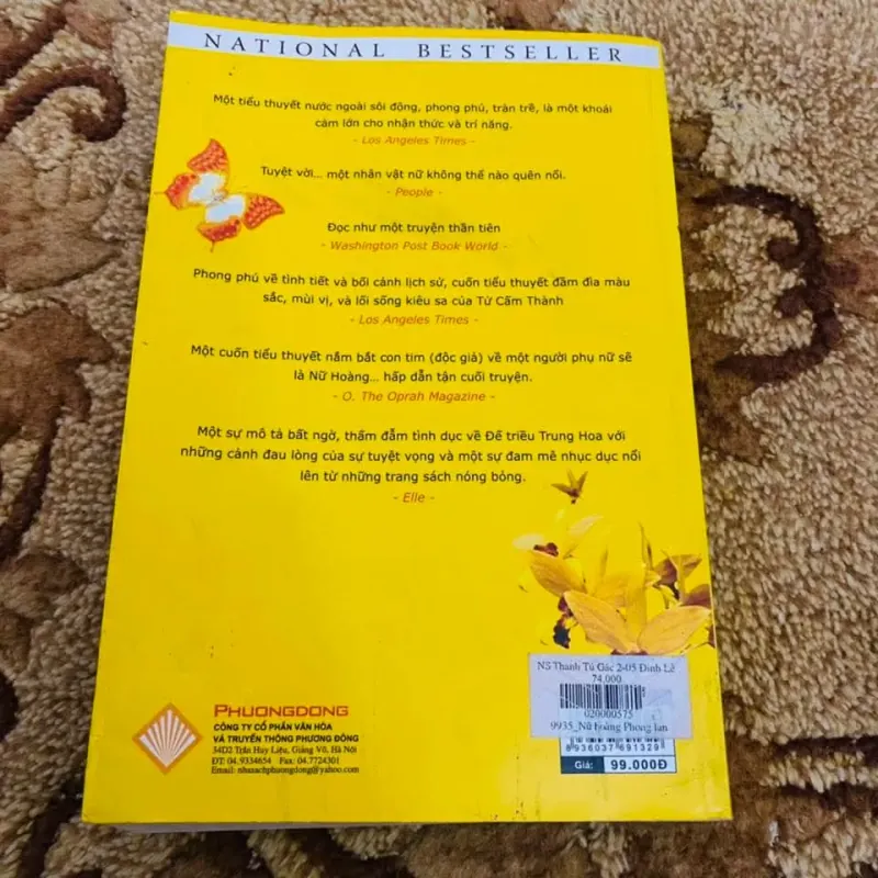 Nữ Hoàng Phong Lan -  Anchee Min#HATRA 1006134