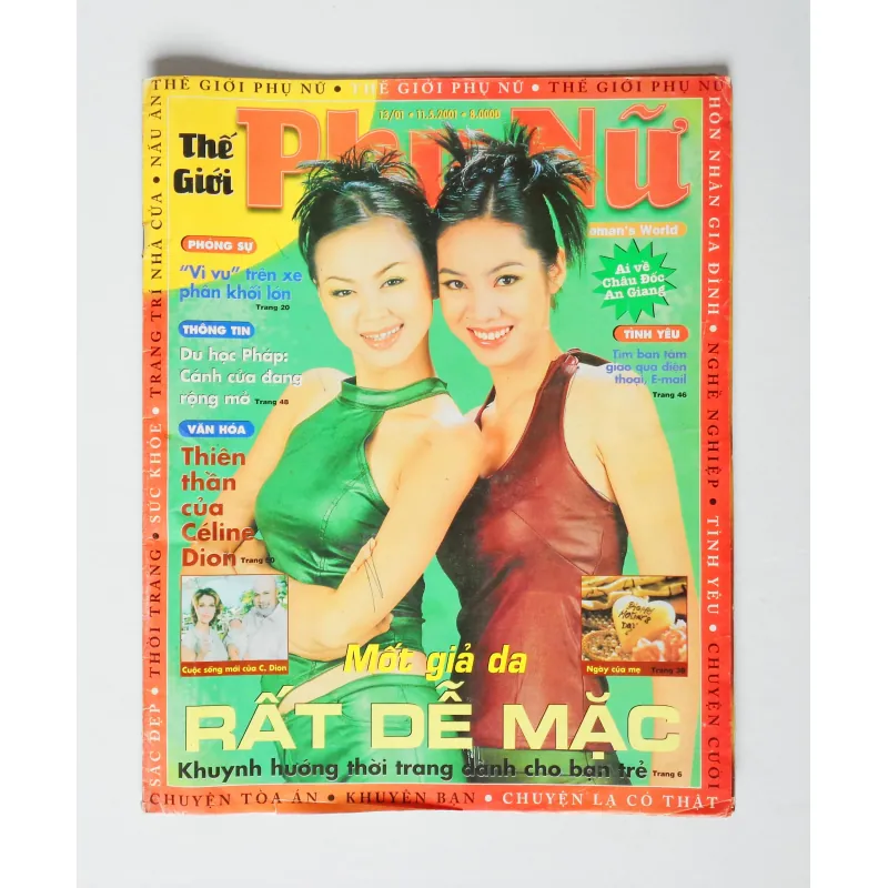 Báo Thế giới Phụ nữ xưa (Số 13/01 - 2001) 674804