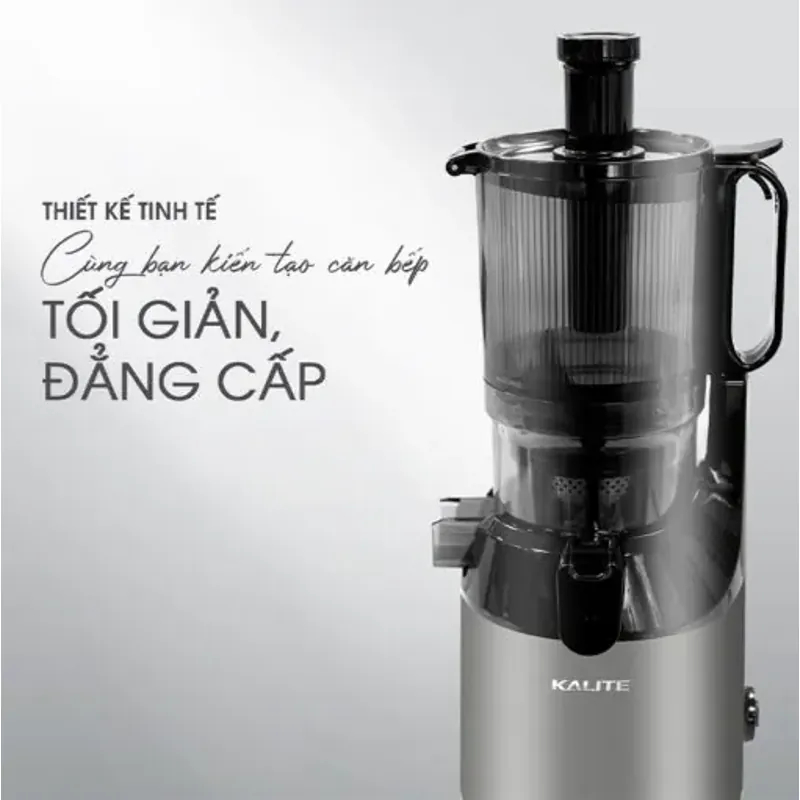 Máy ép chậm KALITE KSJ868 động cơ DC siêu khỏe ép kiệt bã 572352