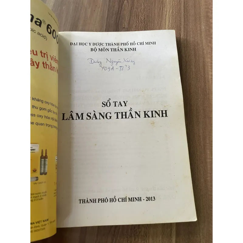 Sổ tay lâm sàng thần kinh - sách y  797541