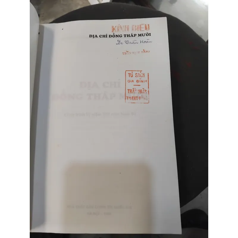 Địa chí Đồng Tháp Mười  1030146