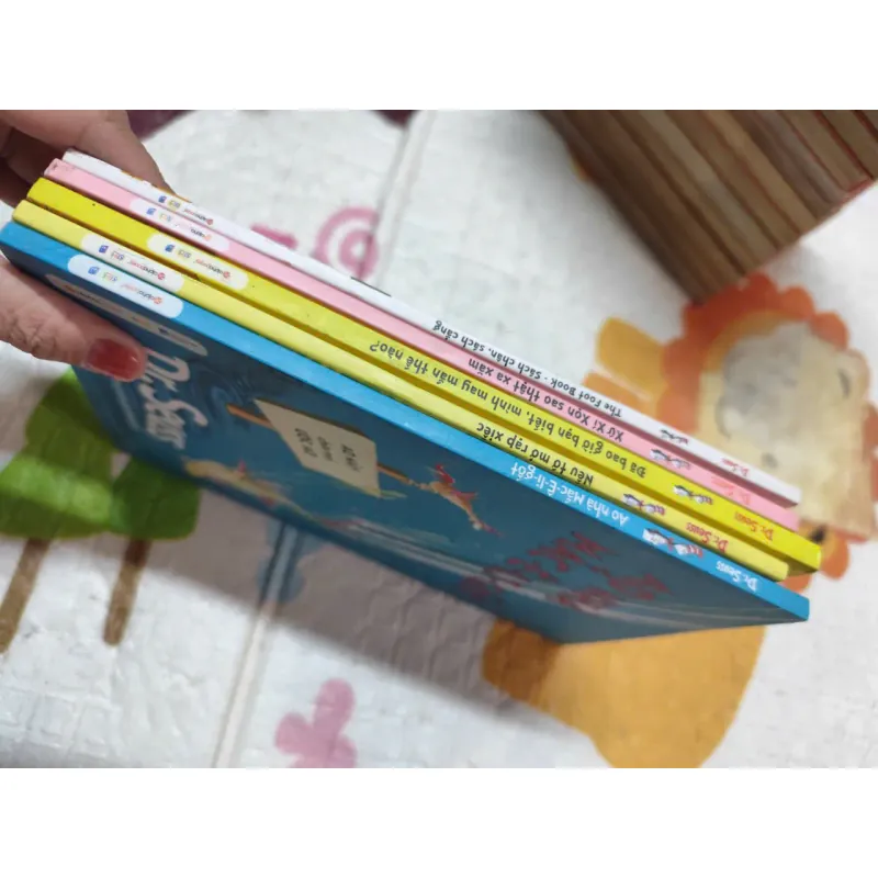 📚 COMBO 5 CUỐN DR. SEUSS SONG NGỮ ANH – VIỆT – DẠY BÉ TIẾNG ANH TỰ NHIÊN- K4 1017905