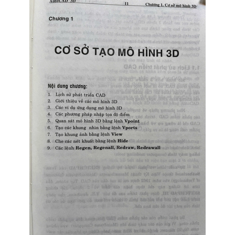 SỬ DỤNG AUTOCAD THIẾT KẾ CÁC MÔ HÌNH 3 CHIỀU 528701