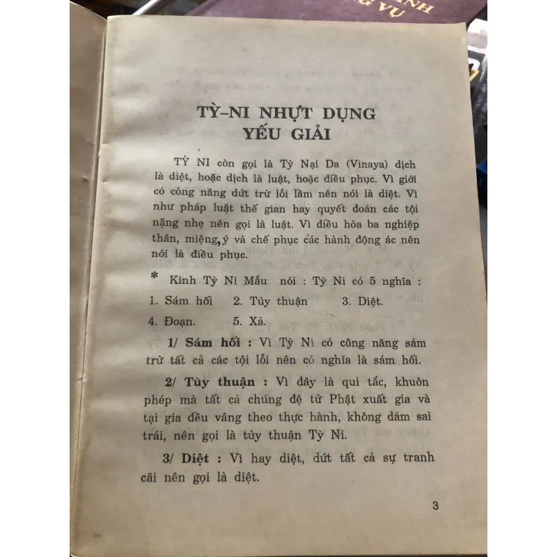 Tỳ ni nhật dụng thiết yếu - Ni sư phật oánh  1009769