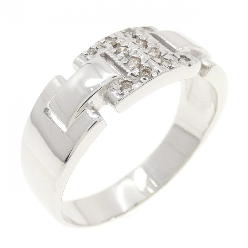 Nhẫn kim cương K18WG 0.08CT 666865