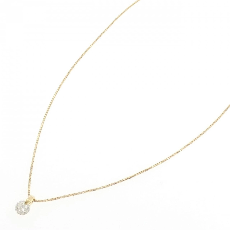 K18YG Dây chuyền kim cương 0.56CT - Hàng hiệu Chính hãng 858429