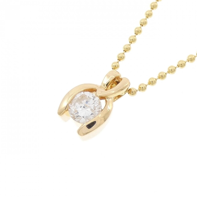 K18YG Dây chuyền kim cương 0.32CT - Hàng hiệu Chính hãng 865279