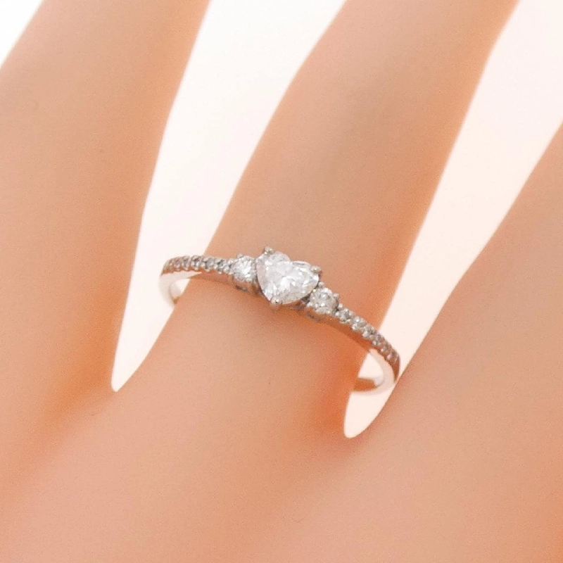 Nhẫn kim cương hình trái tim PT900 0.194CT - Hàng hiệu Authentic 846729