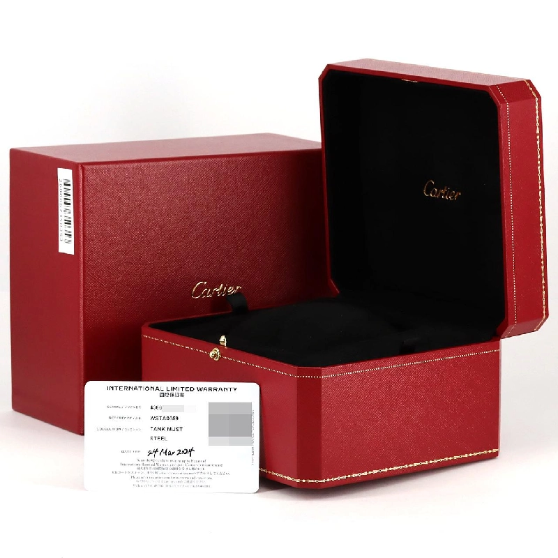 Cartier Tank Must LM WSTA0059 SS Quartz Năng Lượng Mặt Trời - Hàng hiệu Chính Hãng 888548