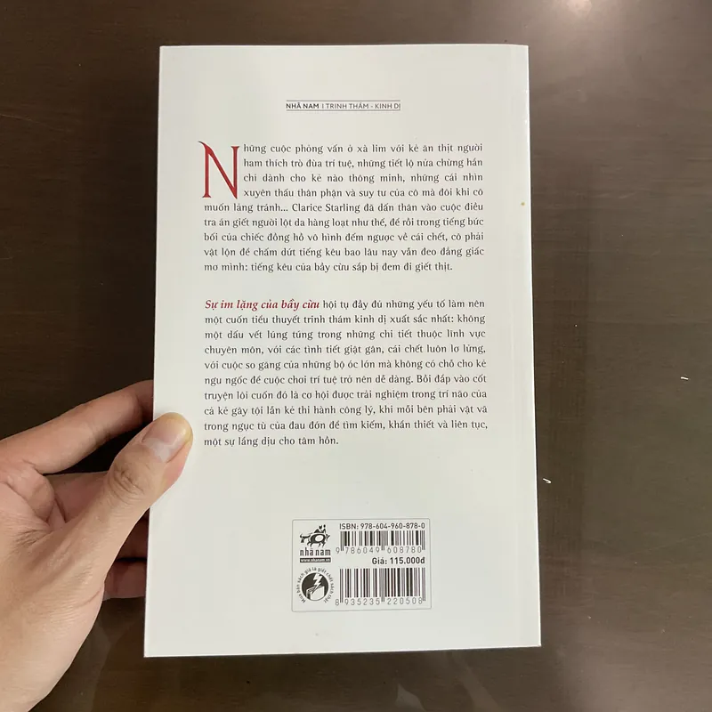 [KINH DỊ - TÂM LÝ] Sự im lặng của bầy cừu - Thomas Harris 714461