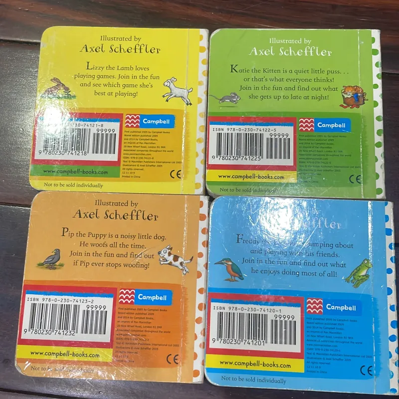 Ngoại văn tiếng anh trẻ em : AXEL SCHEFFLER POCKET LIABRARY  1028130