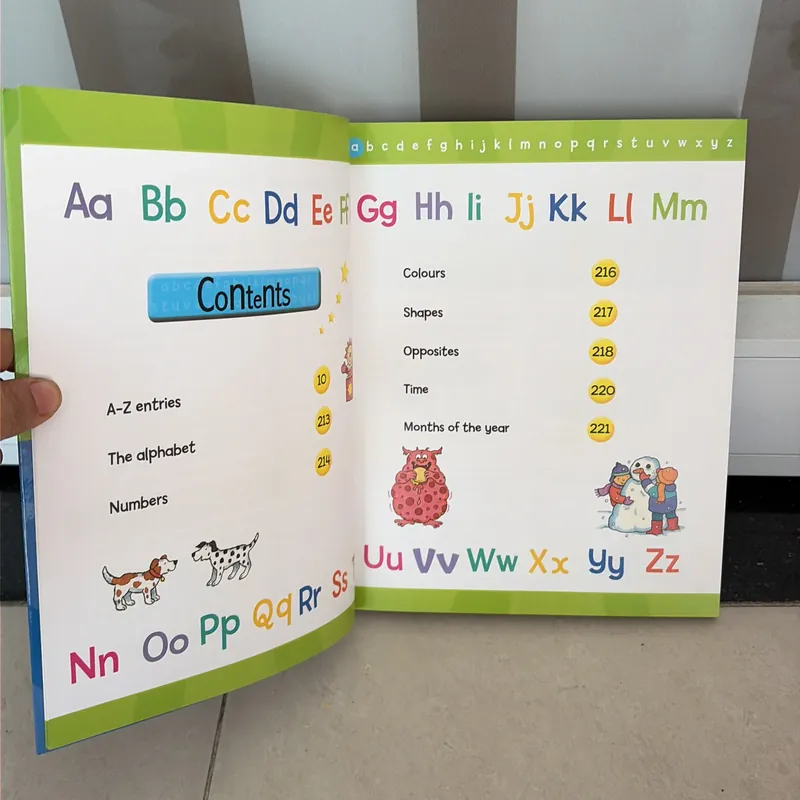 Học tiếng anh qua hình ảnh sách màu Illustrated Dictionary Bright Sparks 7-9 tuổi 688961