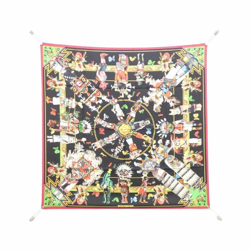 Khăn lụa KACHINAS của Hermès - Hàng hiệu Chính hãng 772469