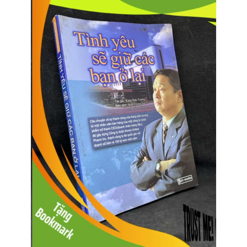 (TẶNG BOOKMARK) Tình Yêu Sẽ Giữ Các Bạn Ở Lại, Kang Duk-Young 1304 RBK 937869